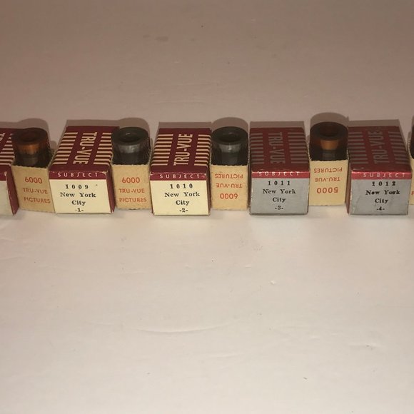 Tru-vue Film Strip Lot Of 5 New York Aquarium 102 - Picture 4 of 7